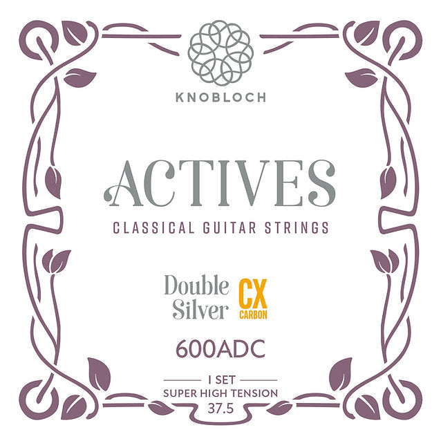 Knobloch 600ADC Actives CX Carbon Juego de Cuerdas Guitarra Española Tensión Super Alta 1