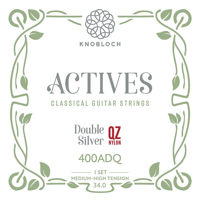 Knobloch 400ADQ Actives QZ Nylon Juego de Cuerdas Guitarra Española Tensión Media Alta 1