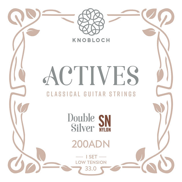 Knobloch 200ADN Actives SN Nylon Juego de Cuerdas Guitarra Española Tensión Media Baja 1