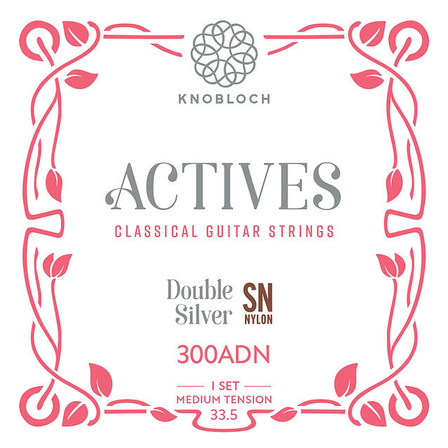 Knobloch 300ADN Actives SN Nylon Juego de Cuerdas Guitarra Española Tensión Media 1