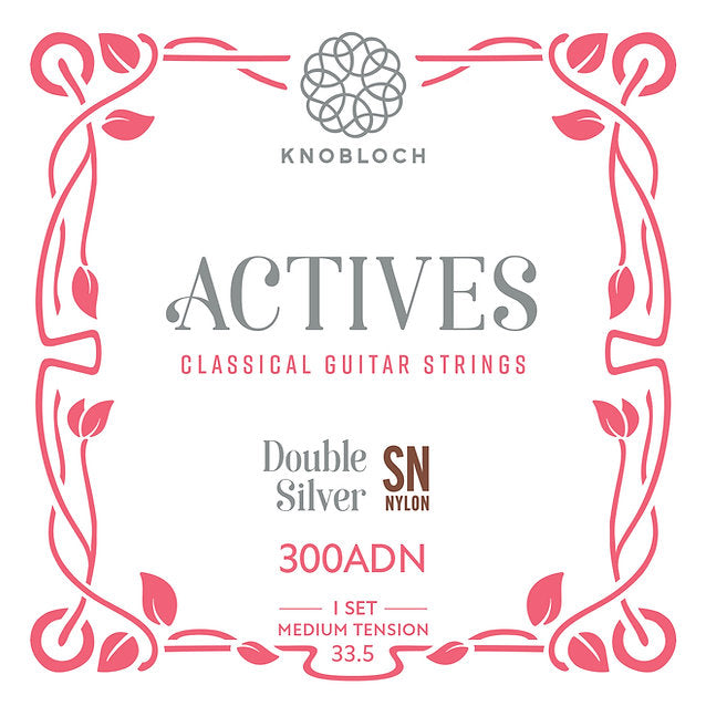 Knobloch 300ADN Actives SN Nylon Juego de Cuerdas Guitarra Española Tensión Media 1