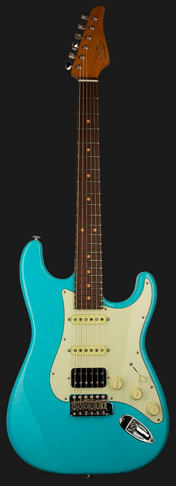 Suhr Classic S Vintage Le DPB HSS RW Guitarra Eléctrica Daphne Blue 1