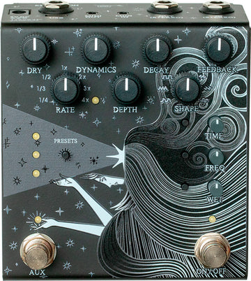 Old Blood Noise Endeavors Sunlight Stereo Black Pedal Reverb Modulada Negro 1