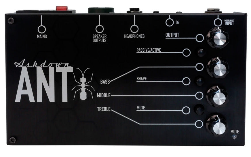 Ashdown ANT Amplificador Cabezal Bajo 1