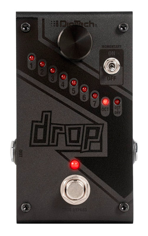 Digitech The Drop BLK Pedal Guitarra Negro 1