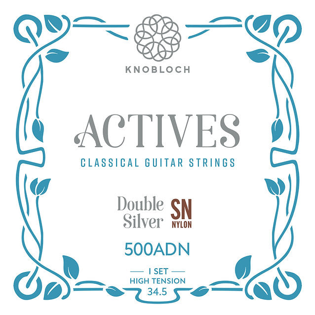 Knobloch 500ADN Actives SN Nylon Juego de Cuerdas Guitarra Española Tensión Alta 1