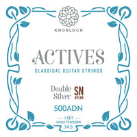 Knobloch 500ADN Actives SN Nylon Juego de Cuerdas Guitarra Española Tensión Alta 1