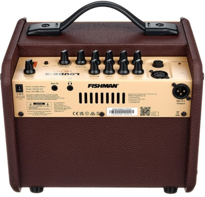 Fishman Loudbox Micro Amplificador Guitarra Acústica 6