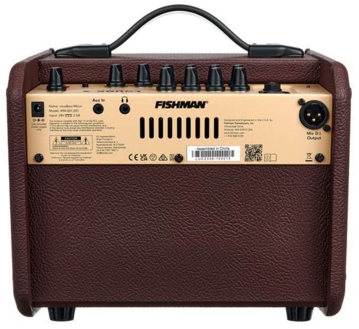 Fishman Loudbox Micro Amplificador Guitarra Acústica 7