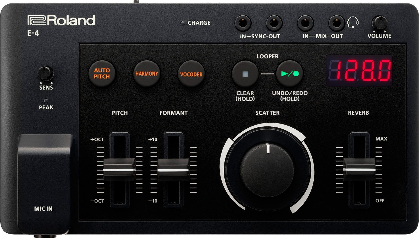 Roland E-4 Aira Compact Voice Tweaker Procesador de Voz 1