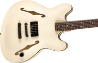 Fender Tom Delonge Starcaster RW Guitarra Eléctrica Satin Olympic White 3