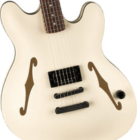 Fender Tom Delonge Starcaster RW Guitarra Eléctrica Satin Olympic White 5