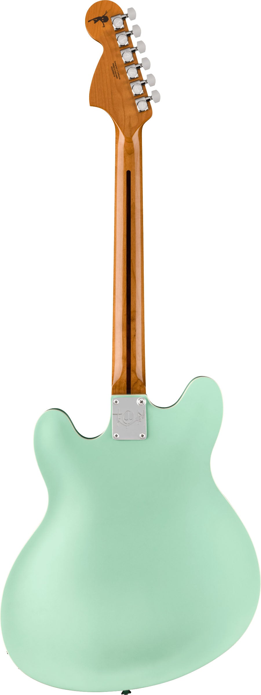 Fender Tom Delonge Starcaster RW Guitarra Eléctrica Satin Surf Green 2