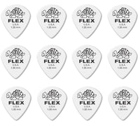 Dunlop 466P135 Pack 12 Púas Tortex FLEX Jazz III XL 1.35 mm 1