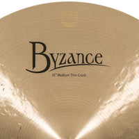 Meinl B16MTC Byzance Traditional Medium Thin Crash 16 Plato Batería 6