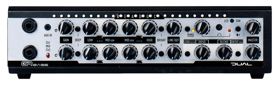 GR DUAL800 Amplificador Cabezal Bajo 1