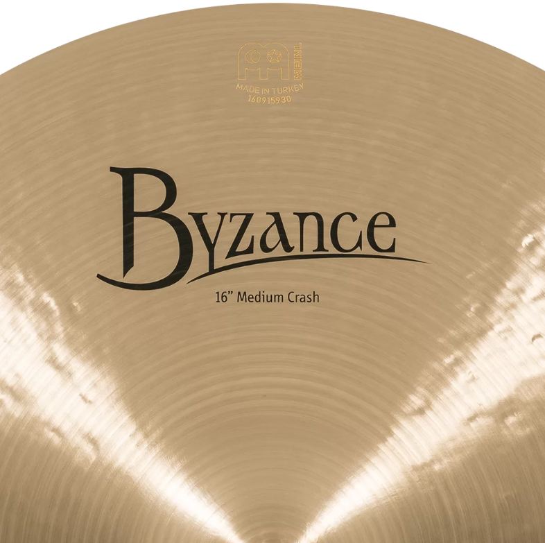 Meinl B16MC Byzance Traditional Medium Crash 16 Plato Batería 6