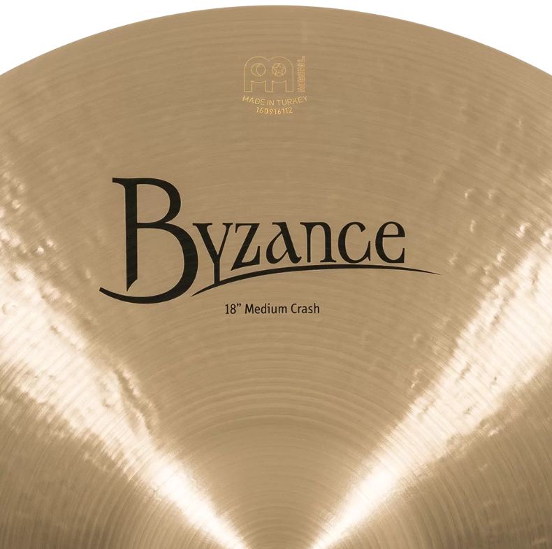 Meinl B18MC Byzance Traditional Medium Crash 18 Plato Batería 6