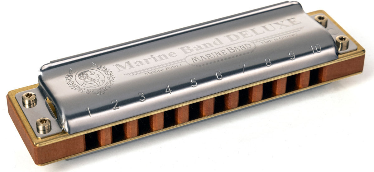 Hohner Marine Band Deluxe C Major New Armonica 20 Voces Do Mayor 1