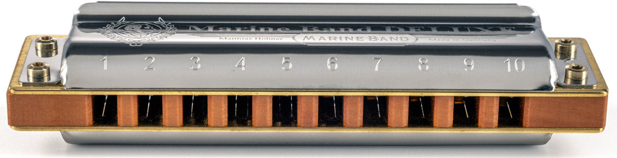 Hohner Marine Band Deluxe C Major New Armonica 20 Voces Do Mayor 2