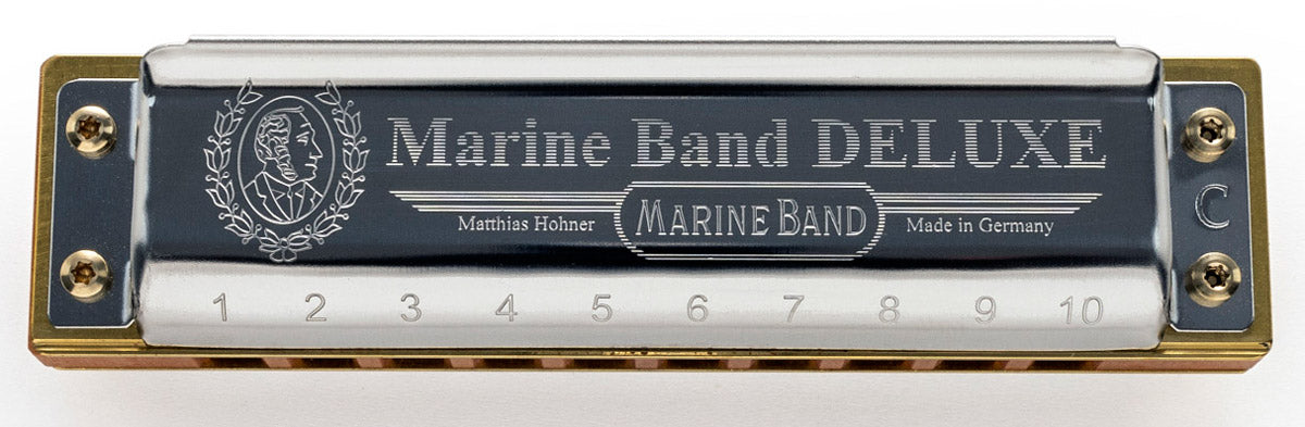 Hohner Marine Band Deluxe C Major New Armonica 20 Voces Do Mayor 4
