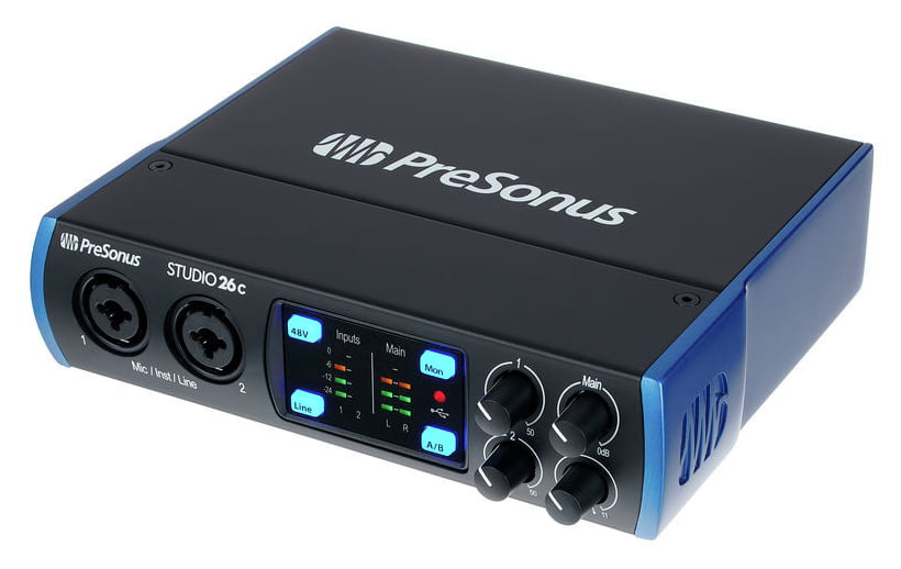 Presonus Studio 26C Interfaz de Audio USB 4