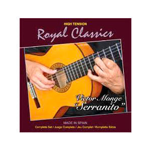 Royal Classic Victor Jorge Serranito Juego de Cuerdas Guitarra Española Tensión Alta 1