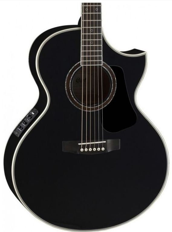 Cort NDX20 BK Guitarra Electroacústica Negra. 2