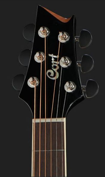 Cort NDX20 BK Guitarra Electroacústica Negra. 4