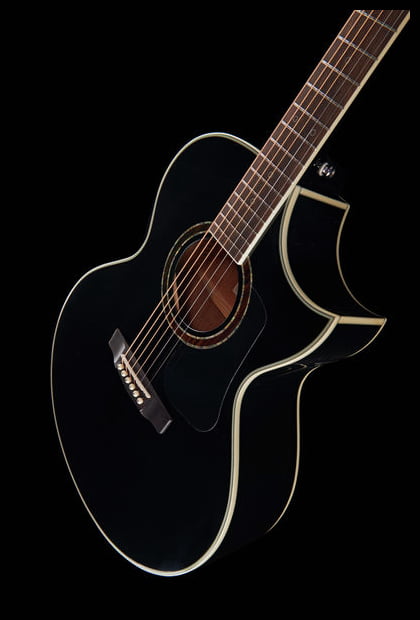 Cort NDX20 BK Guitarra Electroacústica Negra. 9