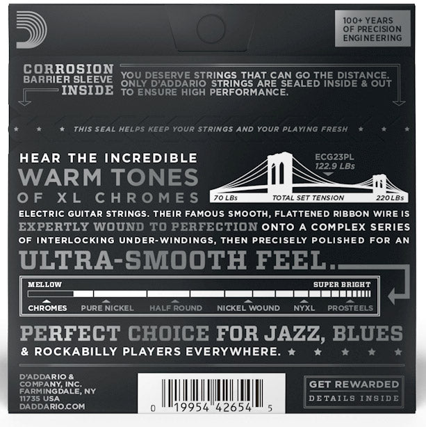 Daddario ECG23PL Juego Cuerdas Guitarra Eléctrica 010-048 2