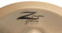 Zildjian Z Custom China 18 Plato Batería 5