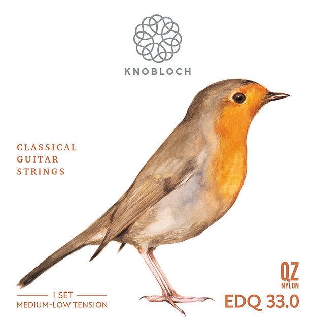 Knobloch EDQ33.0 Erithacus QZ Nylon Juego de Cuerdas Guitarra Española Tensión Media Baja 1