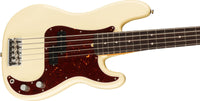 Fender American Professional II Precision Bass V RW Bajo Eléctrico 5 Cuerdas Olympic White 3