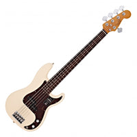 Fender American Professional II Precision Bass V RW Bajo Eléctrico 5 Cuerdas Olympic White 7