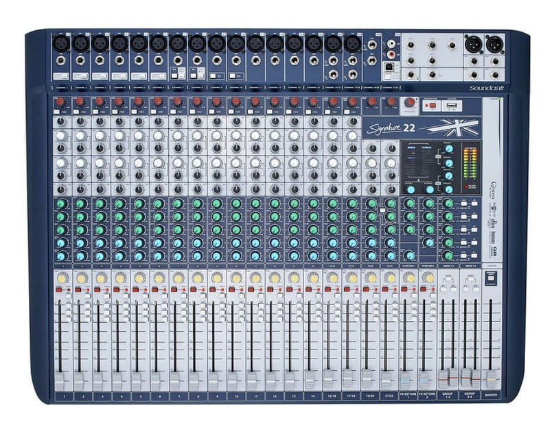 Soundcraft Signature 22 Mesa de Mezclas 1