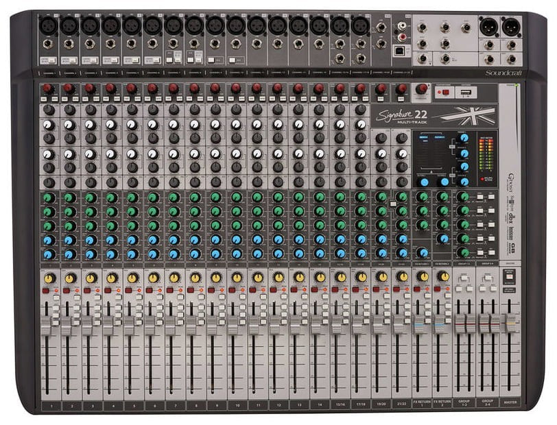 Soundcraft Signature 22MTK Mesa de Mezclas 1