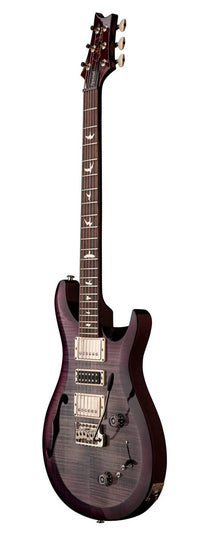 PRS S2 Special Semi Hollow FGBPB Guitarra Eléctrica Faded Gray Black Purple Burst 2