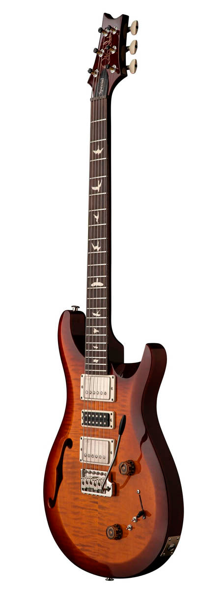 PRS S2 Special Semi Hollow DCS Guitarra Eléctrica Dark Cherry Sunburst 2