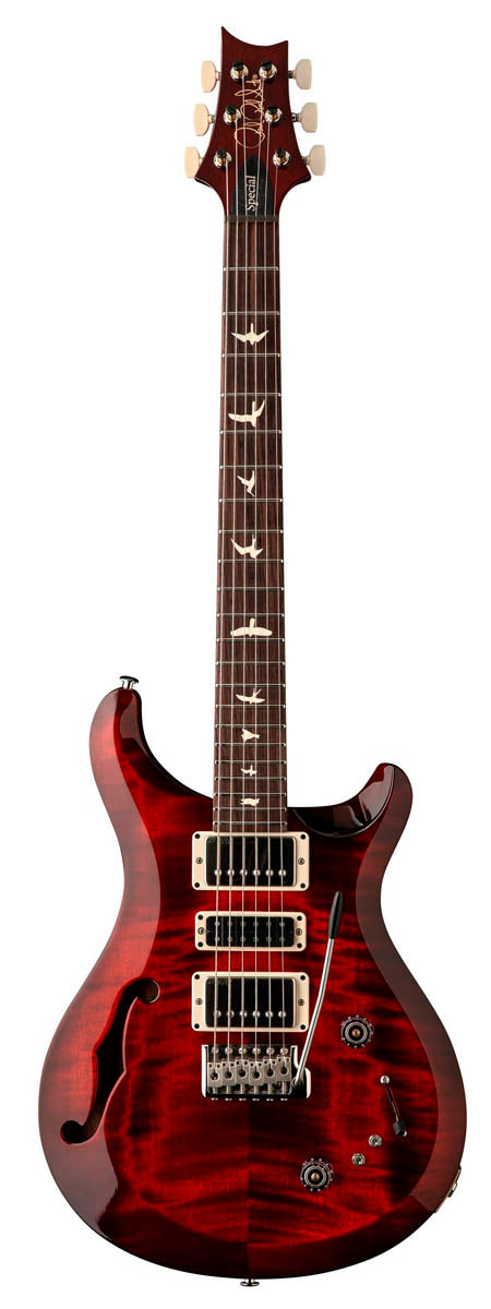 PRS S2 Special Semi Hollow FRB Guitarra Eléctrica Fire Red Burst 1