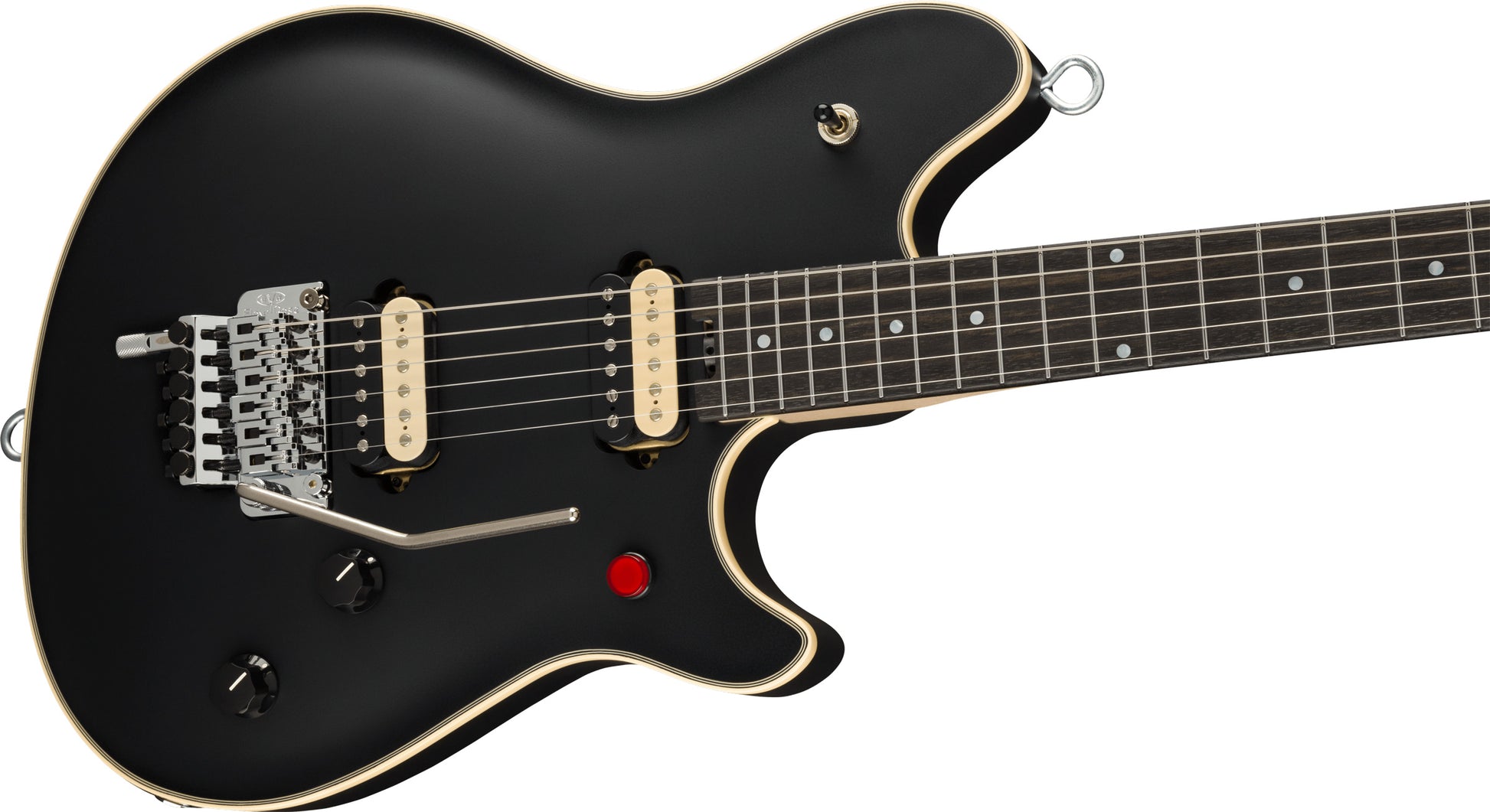 EVH Mij Signature Wolfgang EB Guitarra Eléctrica Stealth 3