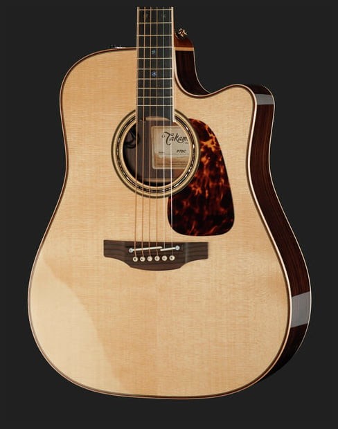 Takamine P7DC Guitarra Electroacústica Dreadnought 7