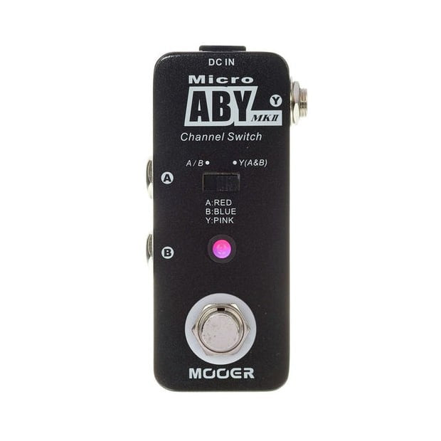 Mooer Micro Aby MKII Pedal Selector Canal 1