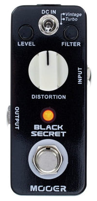 Mooer Black Secret Pedal Distorsión 1