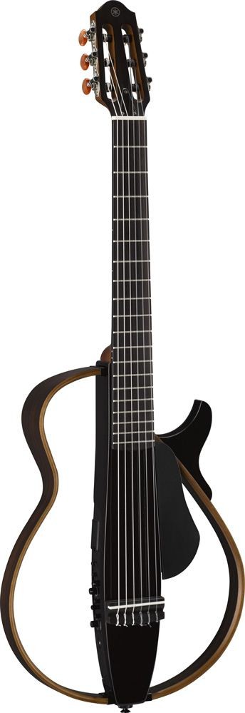 Yamaha SLG200NII TBL Silent Guitar Guitarra Española Translucent Black 1