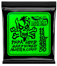 Ernie Ball 3821 Papa Hets Hardwire Signature Pack 3 Juegos Cuerdas Guitarra Eléctrica 011-050. 3