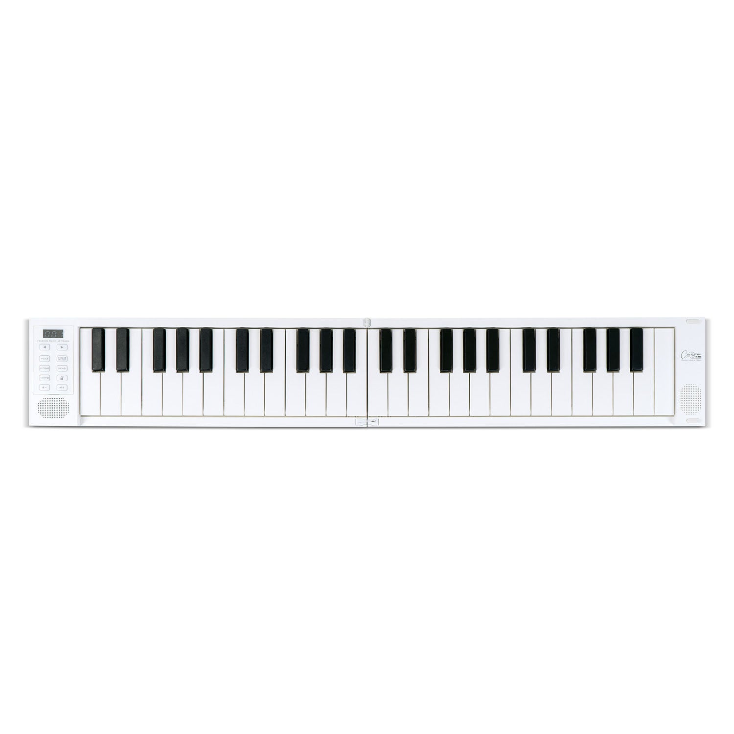 Carry On Piano 49 Touch White Teclado Plegable 49 Teclas Blanco 1