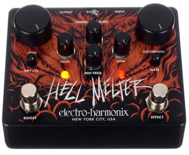 Electro Harmonix Hell Melter Pedal Distorsión 3