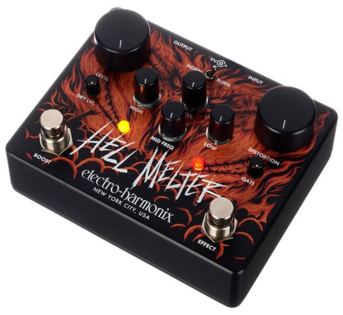 Electro Harmonix Hell Melter Pedal Distorsión 4