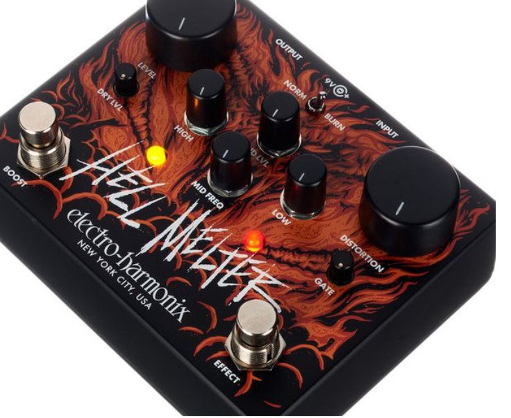 Electro Harmonix Hell Melter Pedal Distorsión 13